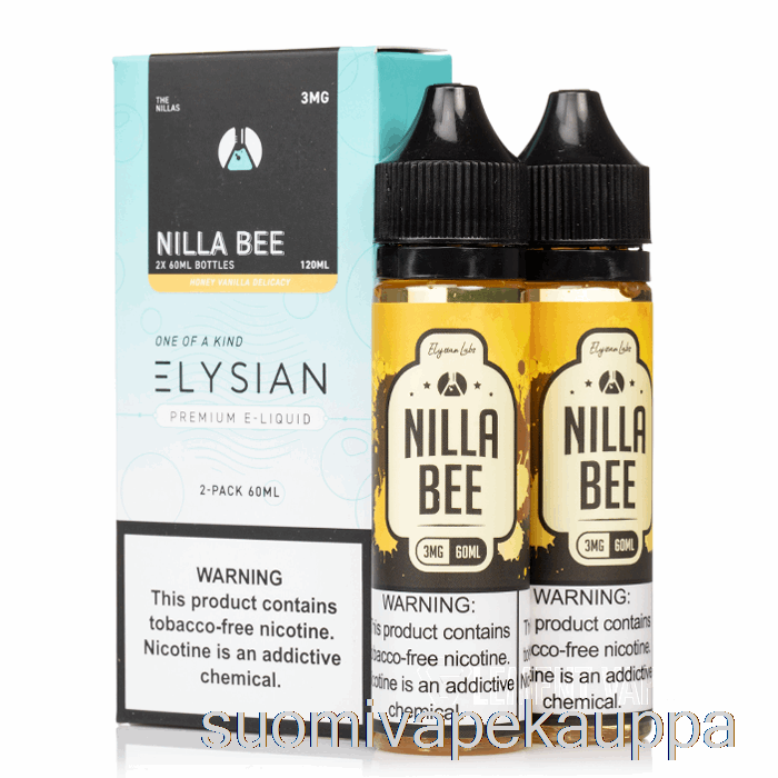 Vape Box Nilla Bee - Elysian Labs - 120ml 3mg